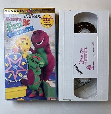 Barney Barney S Fun Games Vhs Eur Picclick It | The Best Porn Website