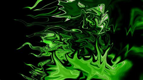 Green and Black Abstract Wallpaper (71+ images)