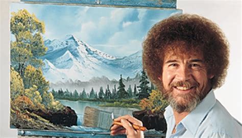 Bob Ross Joy of Painting exhibit Minnetrista Muncie