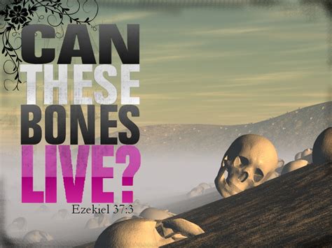 Rev Craig Gommer: Can These Bones Live?