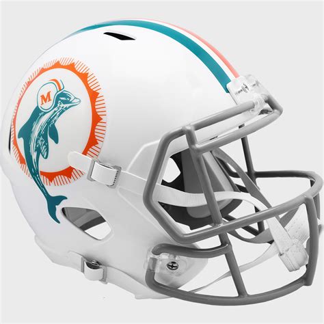 Buy NFL Miami Dolphins Throwback 1972 Full Size REPLICA Helmet – ProFootballStuff