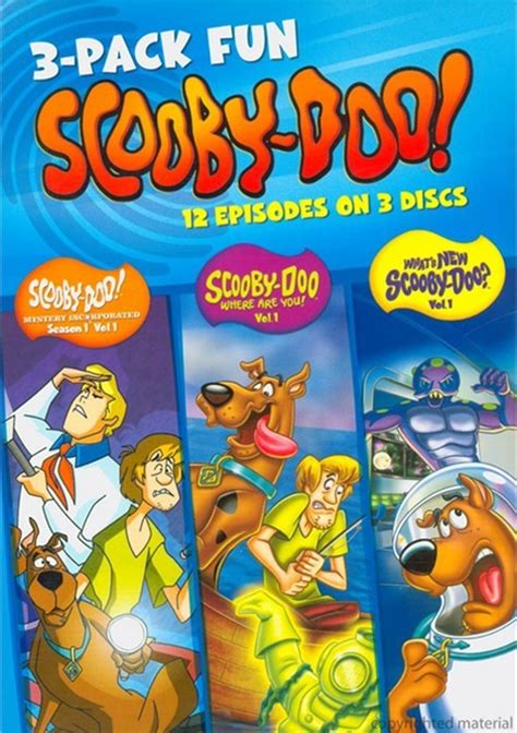 Scooby-Doo (3 Pack) (DVD) | DVD Empire