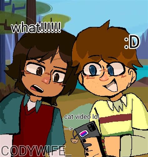 CODY AND NOAH!!! | Total drama island, Cartoon shows, Cute drawings