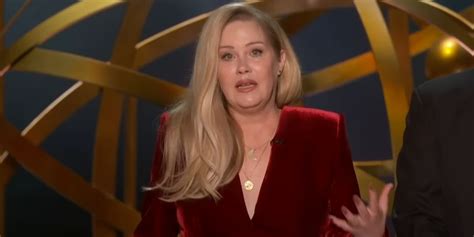 Christina Applegate Gets Emotional From Standing Ovation at Emmy Awards