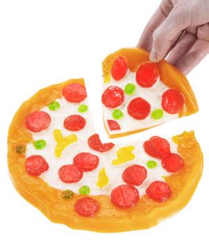 Gummy Pizza: Delicious gummy in the shape of a pizza