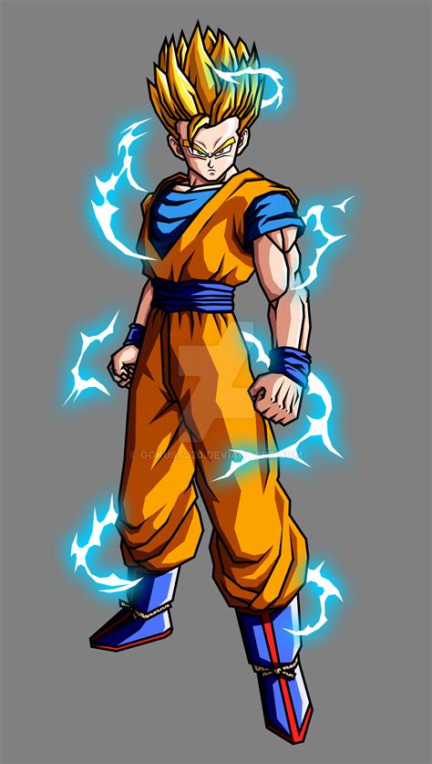 Gohan Ssj2 by Gokussj20 on DeviantArt