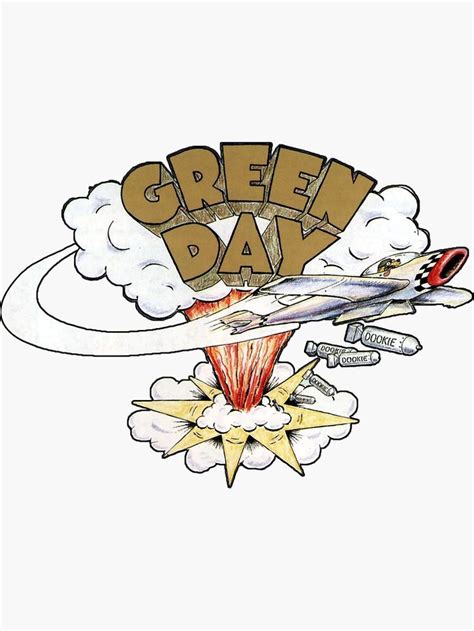 "Green Day's Dookie Logo" Sticker by ccensored | Redbubble | Green day dookie, Green day tattoo ...