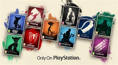 'Only On PlayStation' Exclusive Games Get Gorgeous Redesigned Covers ...