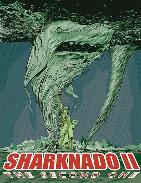 SHARKNADO II B Movie, Movie Art, Sharknado 2, Great White Shark, Shark ...