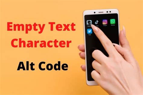 Empty Character Invisible Text Blank Copy Paste for Whats app