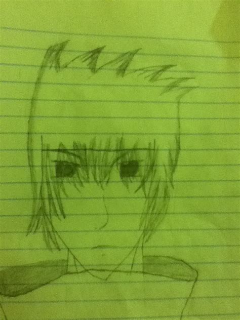 A quick bad sketch of an anime boy by shock-is-awesome44 on DeviantArt