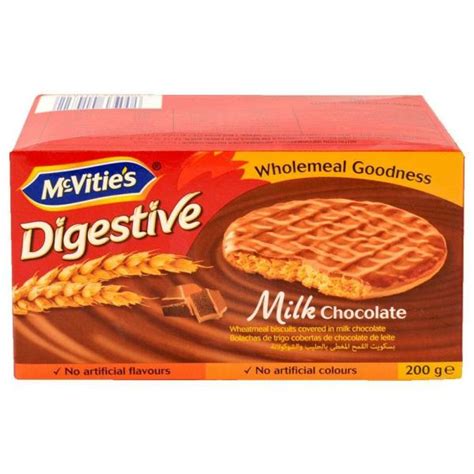 McVitie's Milk Chocolate Digestive Biscuits 200 g - JioMart