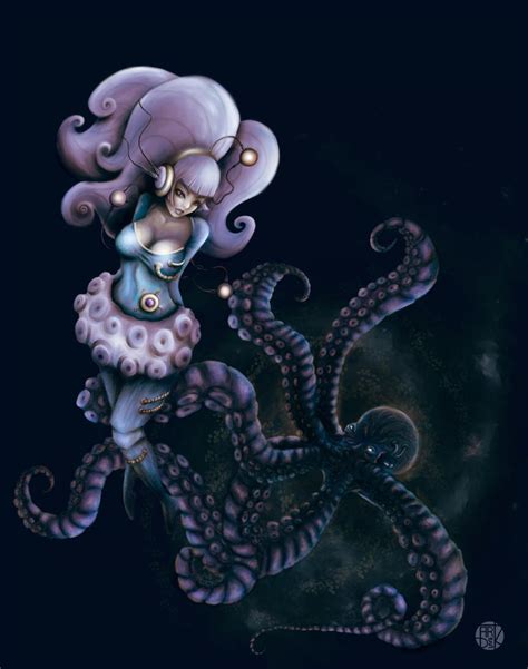 Octopus Girl by ARTdesk on DeviantArt