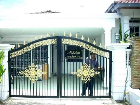 Indian Beautiful Modern House Entrance Main Iron Gate Designs | Bruin Blog