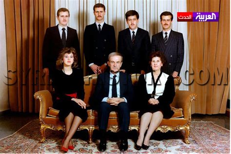 Syrian History - A family portrait for the Assads in Damascus in the ...