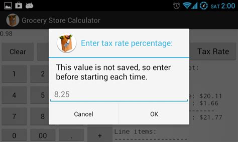 Grocery Store Calculator:Amazon.com:Appstore for Android