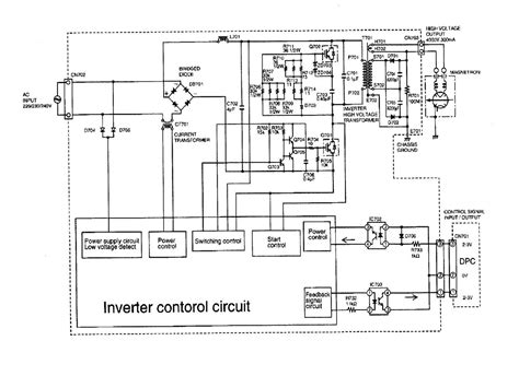 Microwave Inverter Circuit Diagram