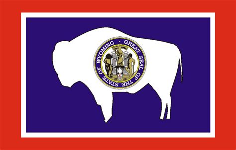 Wyoming State Flag Coloring Page : Wyoming Facts Map And State Symbols Enchantedlearning Com ...