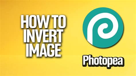 How To Invert An Image In Photopea Tutorial - YouTube