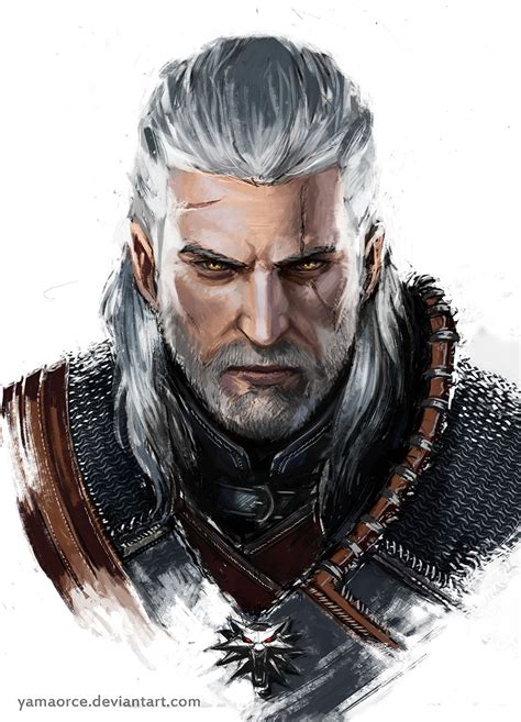 Geralt Portrait | The witcher, Witcher art, Character portraits