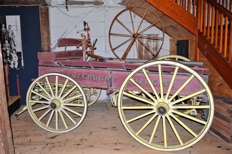 Look at that sweet ride from long ago at Canterbury Shaker Village. Tim Goodwin / Insider staff ...