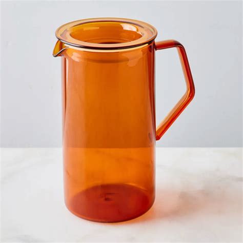 Vintage-Inspired Colored Glass Pitcher - Buy Now From Food 52