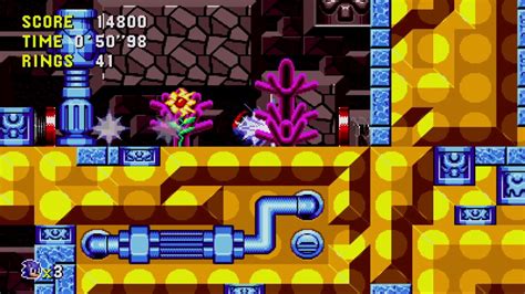 Sonic CD: Tidal Tempest Zone 2 (Past) But with Different Music - YouTube