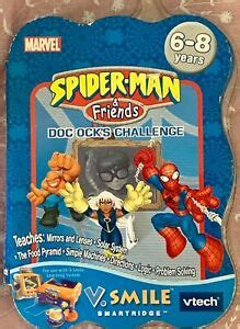 New Box Vtech V.Smile Spiderman & Friends Doc Smartridge Cartridge Learning Game | eBay