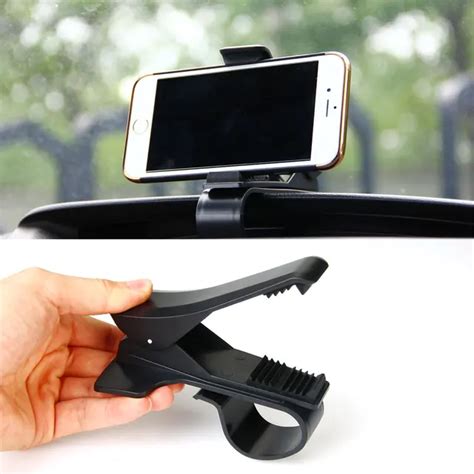 ET Anti skid Car Phone Holder Dashboard Mount Clip Clamp Adjustable Phone Stand Bracket GPS for ...