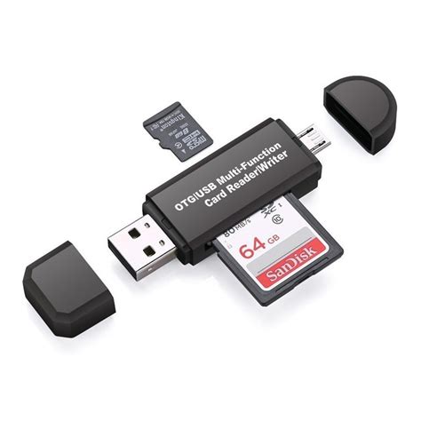 Multifunctional OTG Card Reader Micro SD/SD Card /USB Reader | Shopee ...