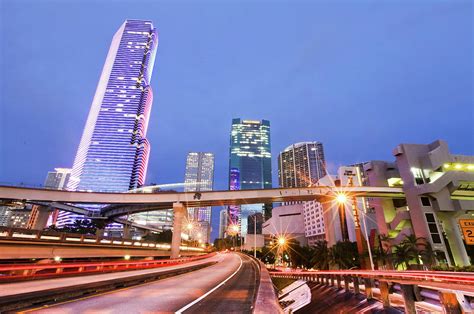 Miami Skyline Photograph by Roberto Bowyer - Fine Art America