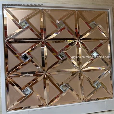 Decorated /Decorative /Design / Shining/Mirror/Glass Mosaic Tile for ...