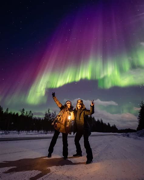 Best months to see the northern lights | Aurora hunting in Lapland Finland