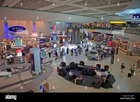 Gatwick, North Terminal, Departure Lounge Stock Photo: 8427248 - Alamy