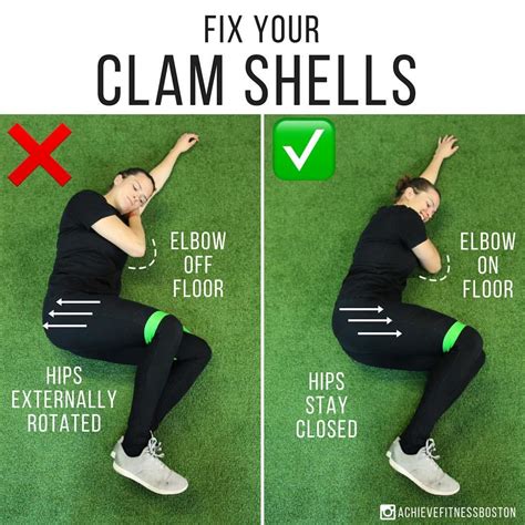 "ARE YOU MAKING THESE CLAM SHELL MISTAKES?? 🐚 - Let’s talk clam shells! This simple … | Glute ...