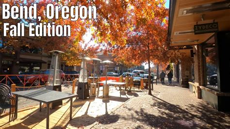 Downtown Bend, Oregon (and more) Walking Tour 4k - YouTube