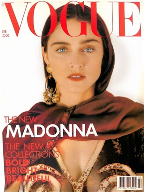 Top Of The Pop Culture 80s: Madonna Vogue Magazine 1989