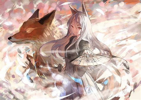 Anime Fox Spirit Wallpaper