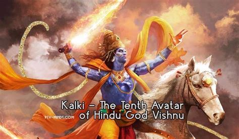 Kalki – The Tenth Avatar of Hindu God Vishnu | Hindu gods, Kalki, Hindu rituals