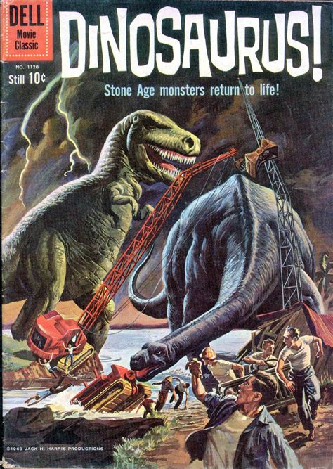 Bloody Pit of Rod: DINOSAURUS! (1960) - Poster Art and Comic Book!