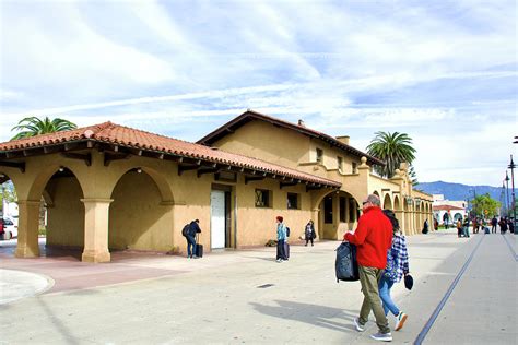 Santa Barbara Train Station, Southern California Photograph by Ruth Hager - Fine Art America