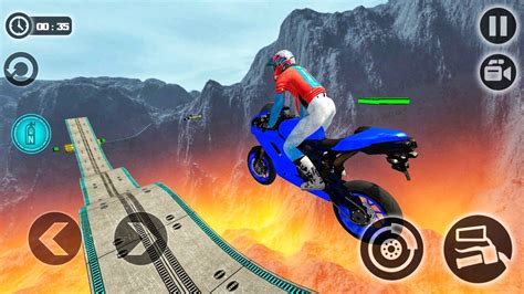 3D Motorcycle Racing Games, Impossible Motor Bike Stunts Gameplay ...