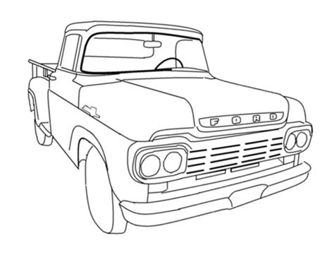 Old Truck Online Coloring Pages : Printable Coloring Sheet ~ Anbu ...