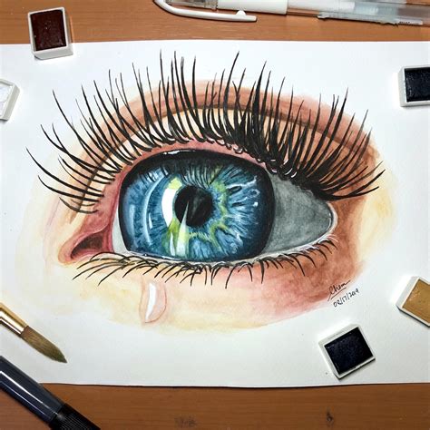 Just an eye painting I did before. It was my first attempt doing a ...