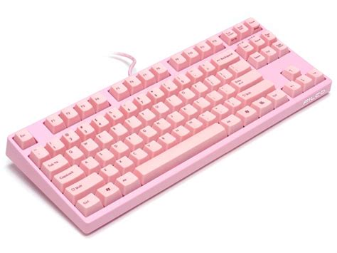 Filco Majestouch-2 Pink, Tenkeyless, NKR, Tactile Action, USA Keyboard ...