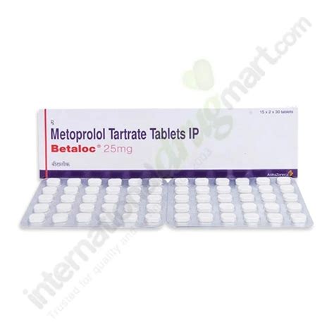 Buy Metoprolol 25mg Tablets Online | IDM