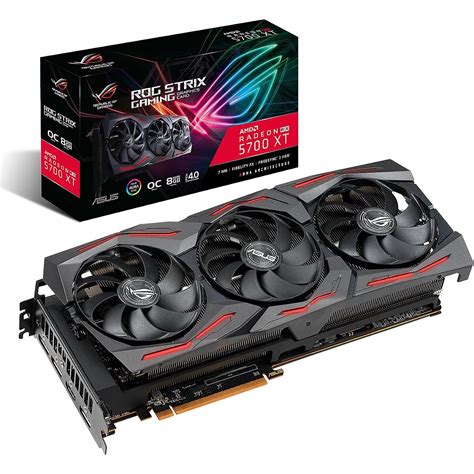 Asus Radeon RX 5700 XT, 8GB GDDR6, ROG Strix OC (ROG-STRIX-RX5700XT-O8G ...