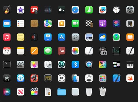 Free MacOS System & App Icons Pack - TitanUI