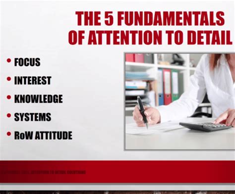 Attention to Detail Online Training Course, How to Improve Attention to Detail