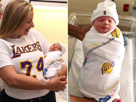 Lakers Give UCLA Newborns Kobe Bryant Gear On Legend's 44th Bday